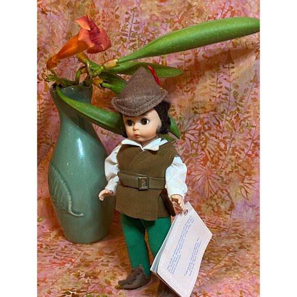 Vintage Madame Alexander 8" Doll #446 Robin Hood Storybook Series 88-91 w/tag - Picture 2 of 7